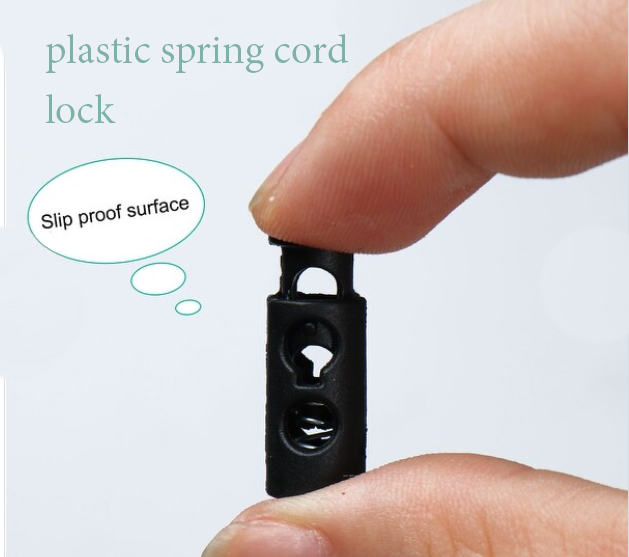 cerradura plástica del cordón de la primavera