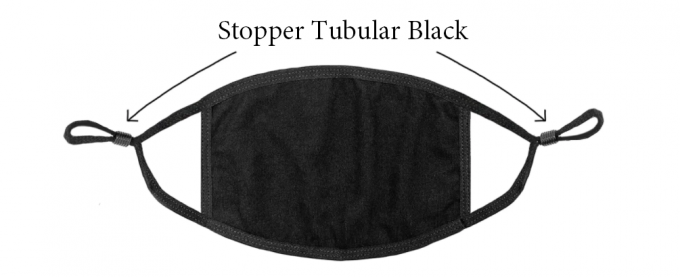 Tapón negro tubular de la máscara del silicón del tapón