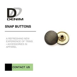 Brass Material Jacket Snap Buttons Replacement For Men & Women Iso 9001 Approved